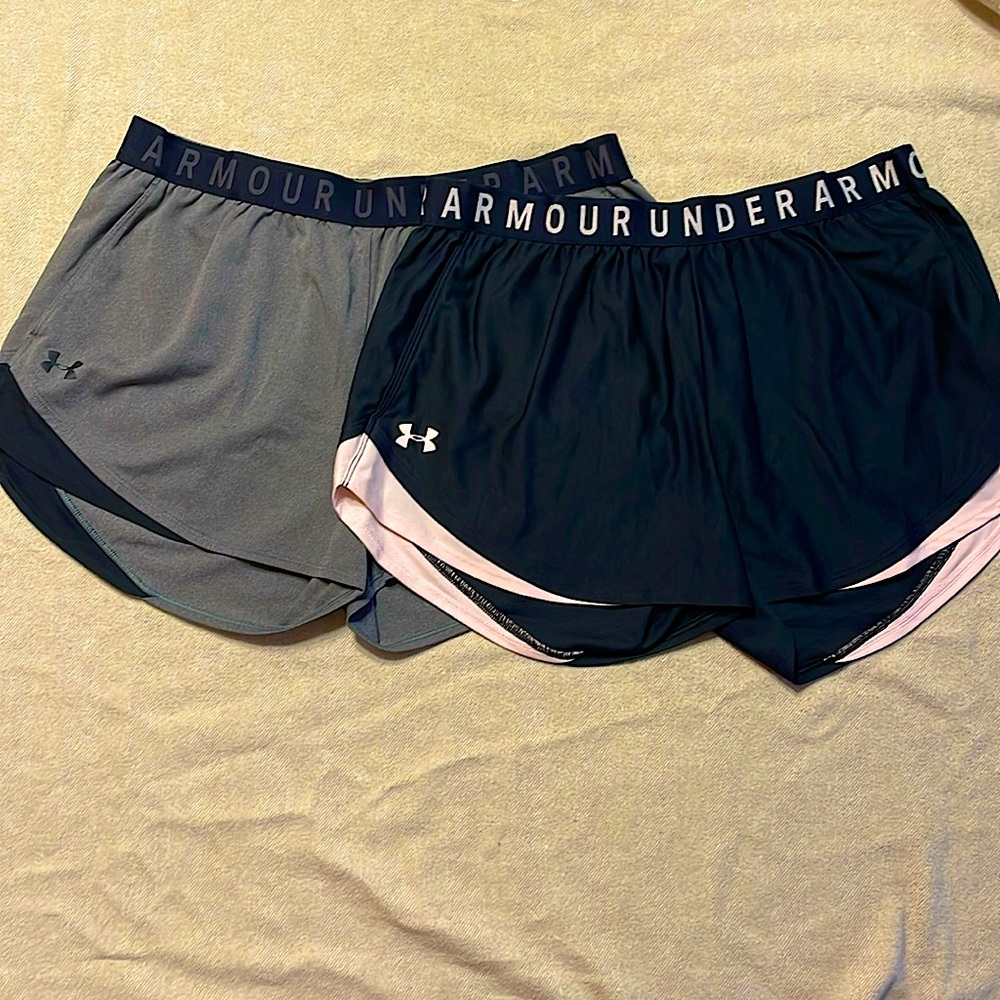 2 pack of Under Armour women’s shorts.